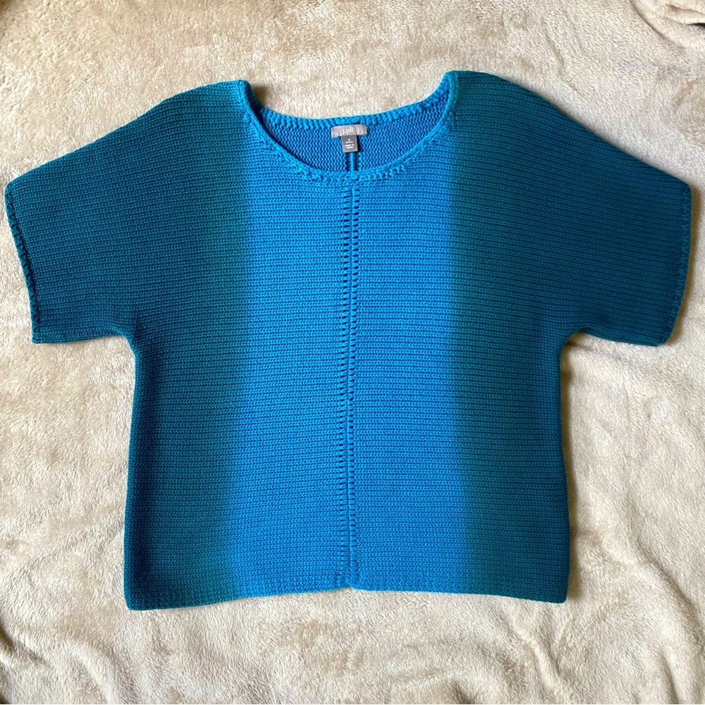 J. Jill Ombré Cotton Knit Top